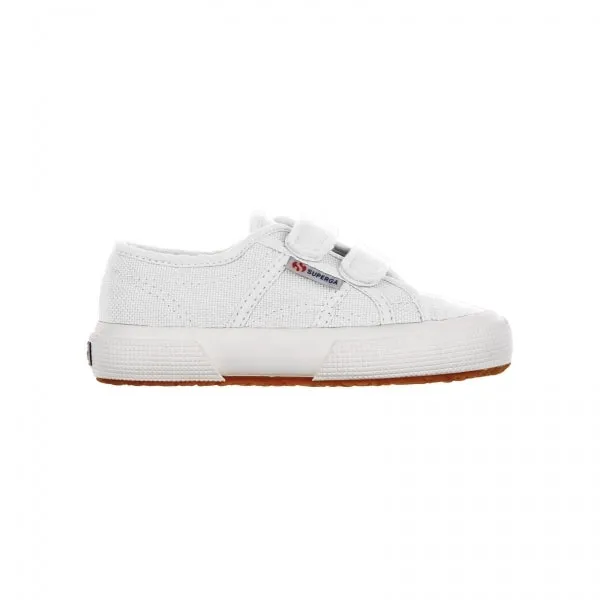 2750 JSTRAP CLASSIC Kids Canvas Trainers White