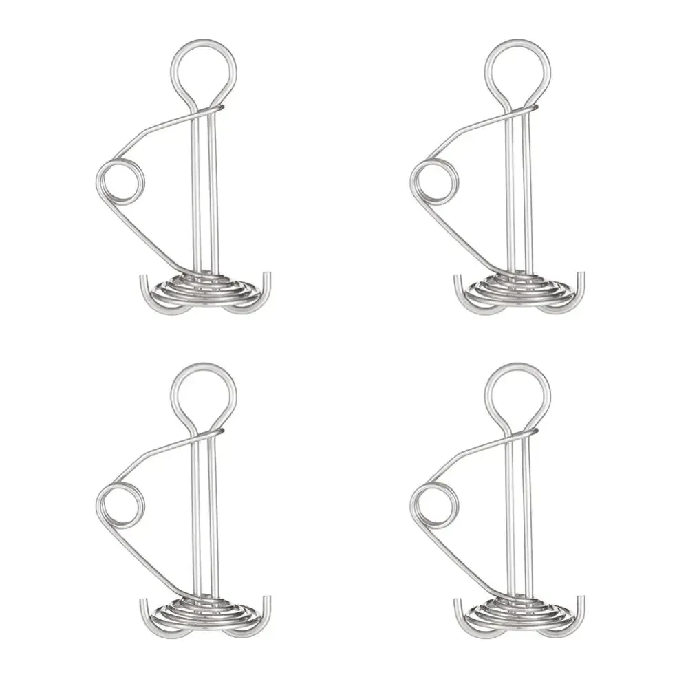 4pcs Wind Rope with S-shaped Hooks Buckle for Camping Hiking Survival Parachute Cord Lanyard Tents Rope Strap