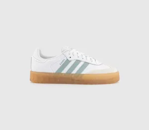adidas Sambae Trainers White Wonder Blue Offwhite