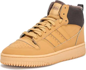 adidas Unisex Break Start Mid Top Winterized Basketball Sneaker, Mesa/Dark Brown/Gum, 8 US Men
