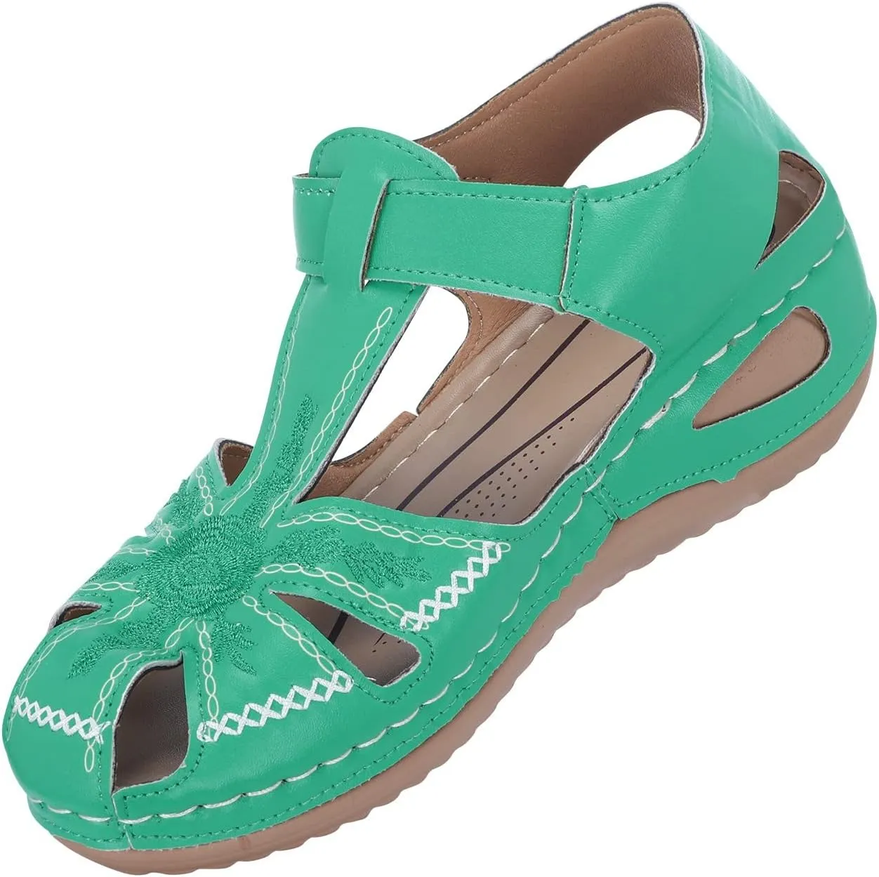 Adjustable Strap Orthopedic Sandals Women Arch Support Platform Wedge Summer Casual Shoes Comfortable Walking Outdoor Flip Flops Non Slip