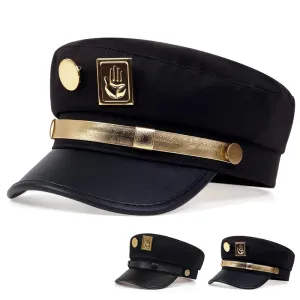 Adventure Palm Badge Military Hat For Women Flat Top Baseball Cap For Outdoor Sports