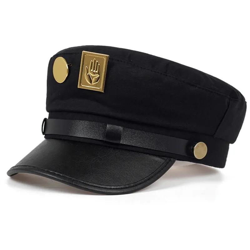 Adventure Palm Badge Military Hat For Women Flat Top Baseball Cap For Outdoor Sports