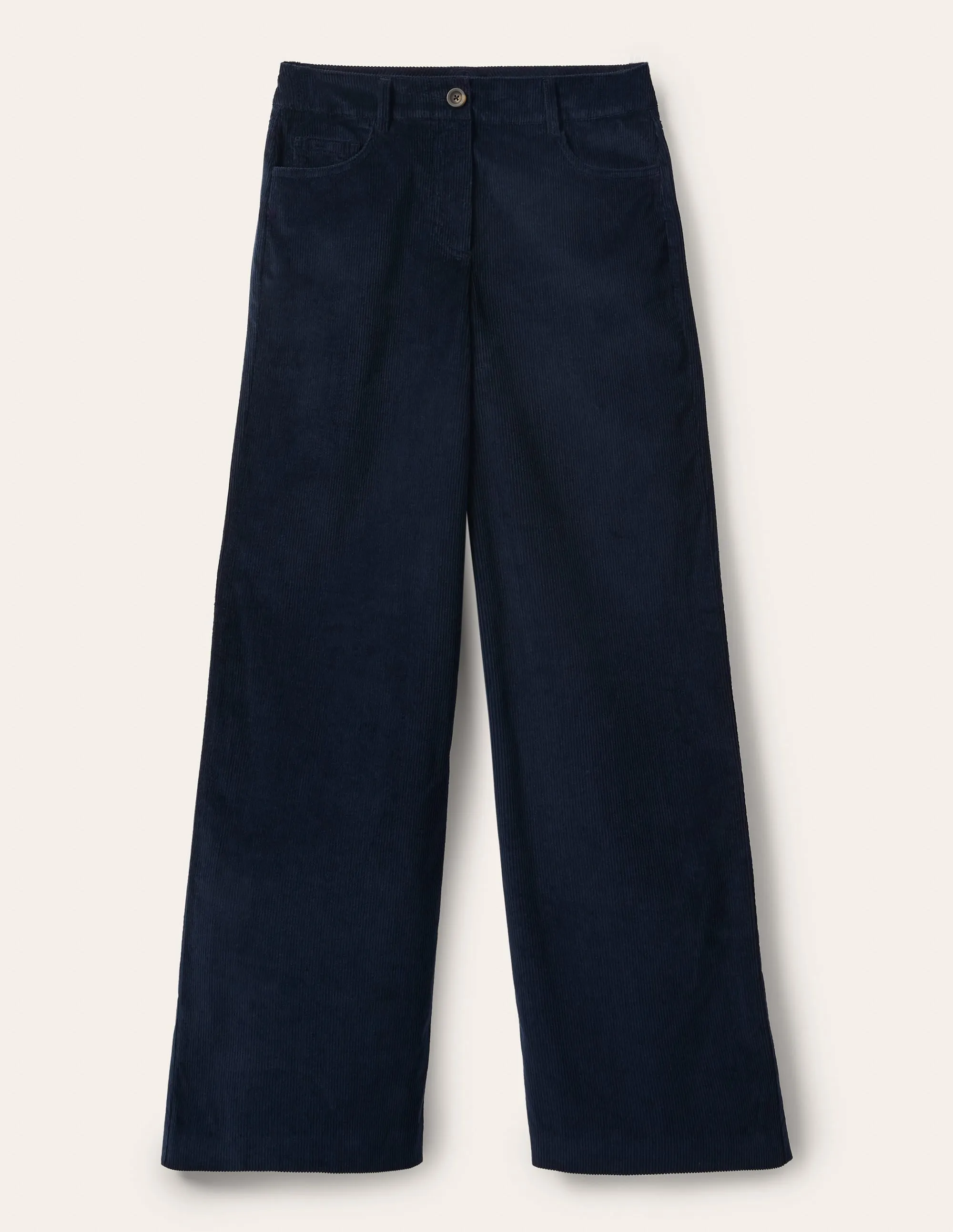 Alexia Cord Trousers-Navy