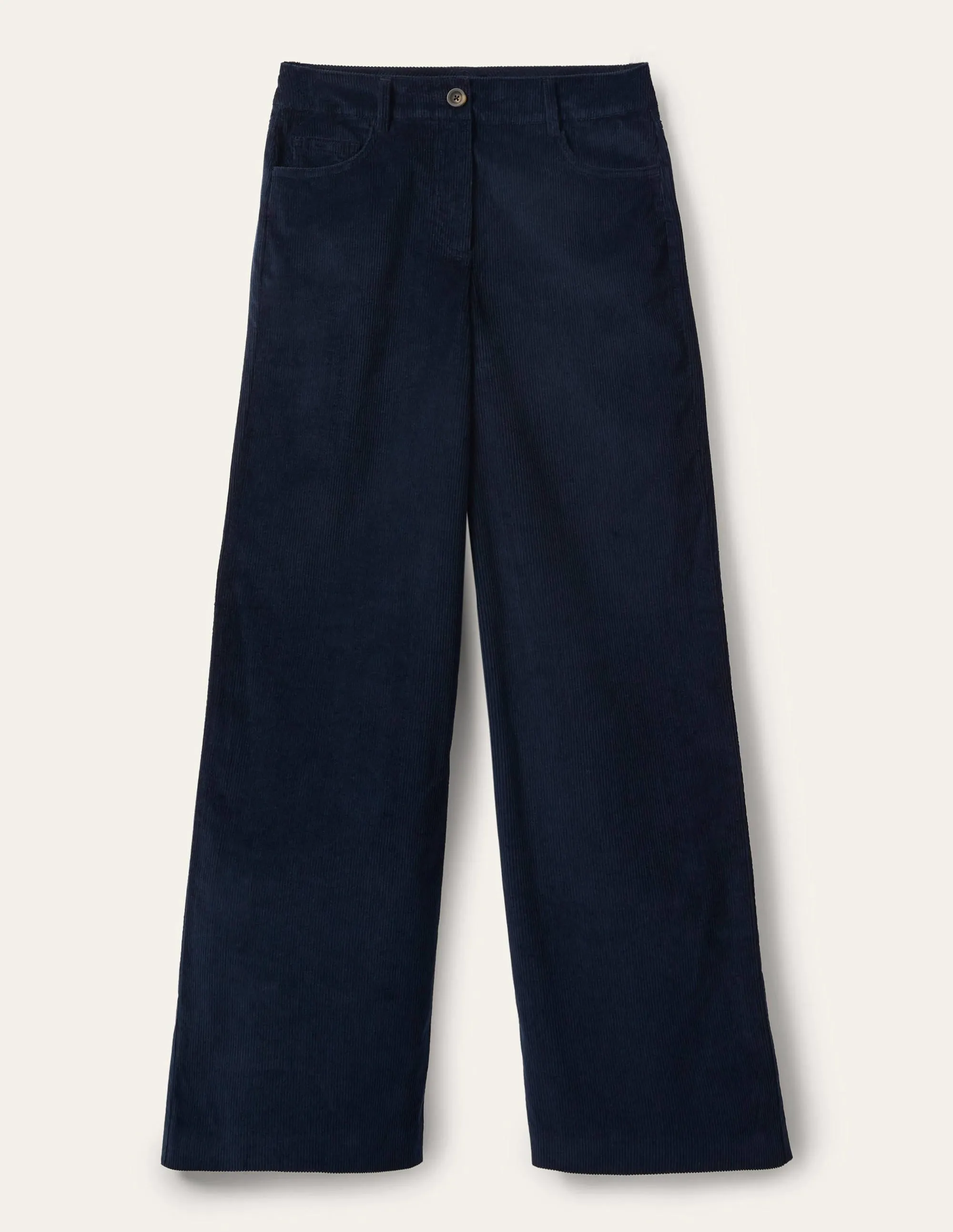 Alexia Cord Trousers-Navy