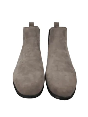 ASOS Design chelsea faux suede grey men boots size 9