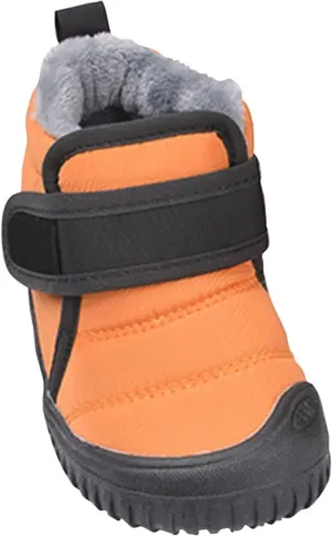 Baby Boys Girls Winter Warm Shoes Cozy Fleece Snow Boots Toddler Non-Slip Walking Shoes Infant Outdoor Booties