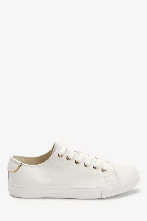 Baseball Lace-Up Trainers
