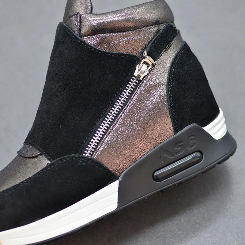 Beginning To End Wedges Sneakers