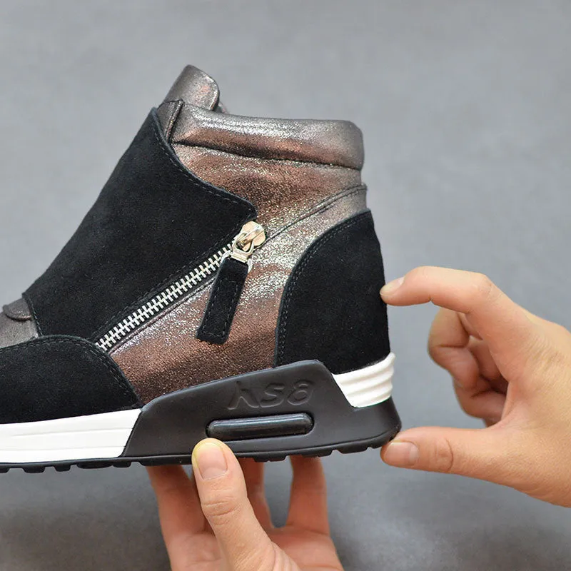 Beginning To End Wedges Sneakers