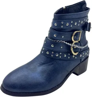 Black Cowboy Boots for Women Ankle Womens Lace Up Booties Ankle Boots for Women Dressy Wedge Bootie for Women Wide Width Slip On Soft Sole Pump Closed Toe Stacked Heel