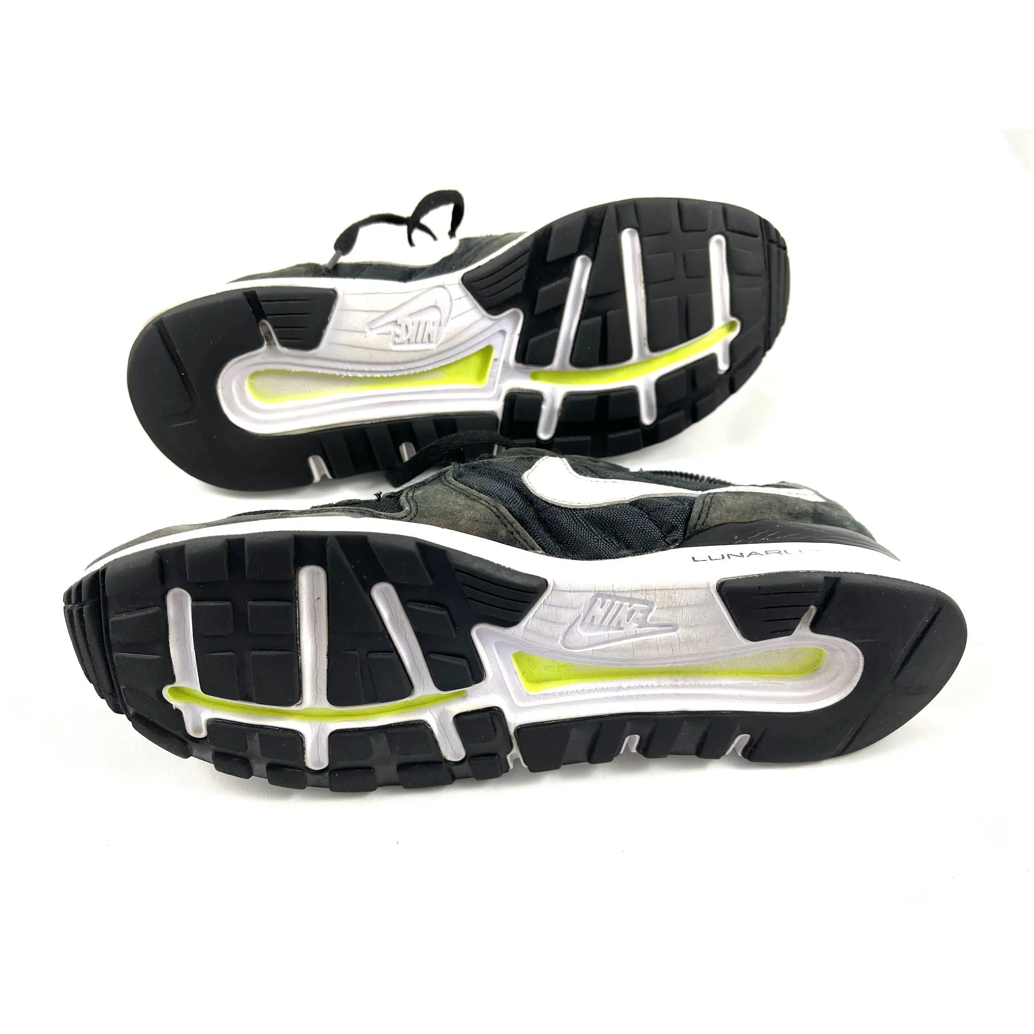 Black Green Nike Sneakers