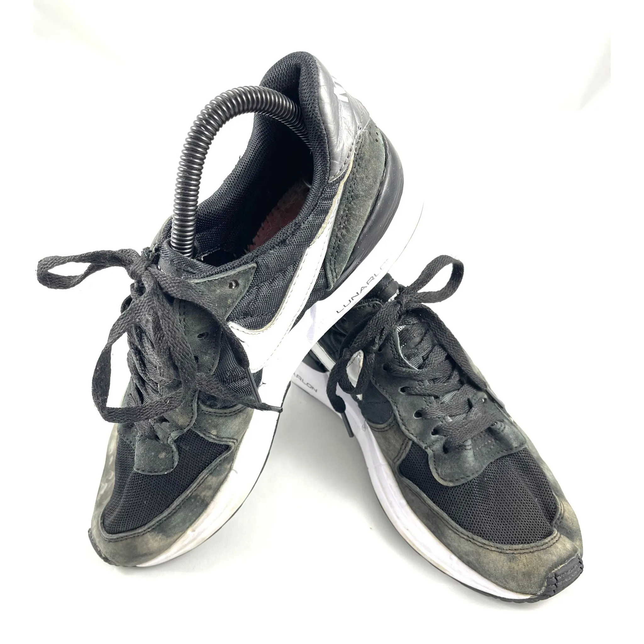Black Green Nike Sneakers