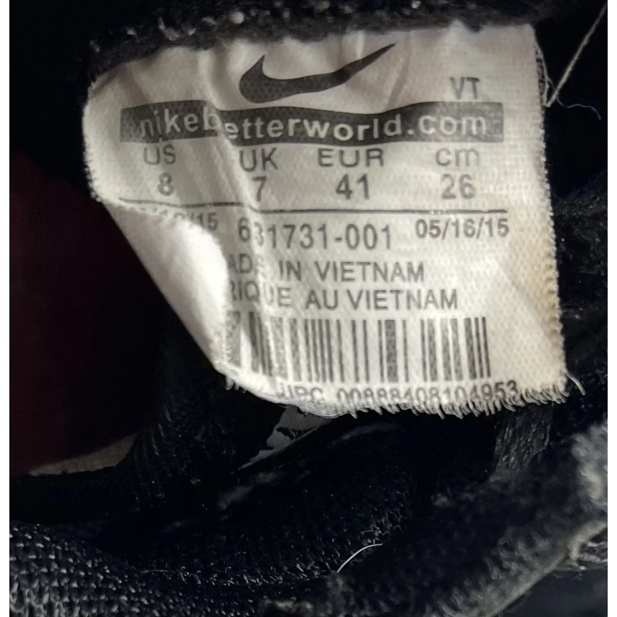 Black Green Nike Sneakers