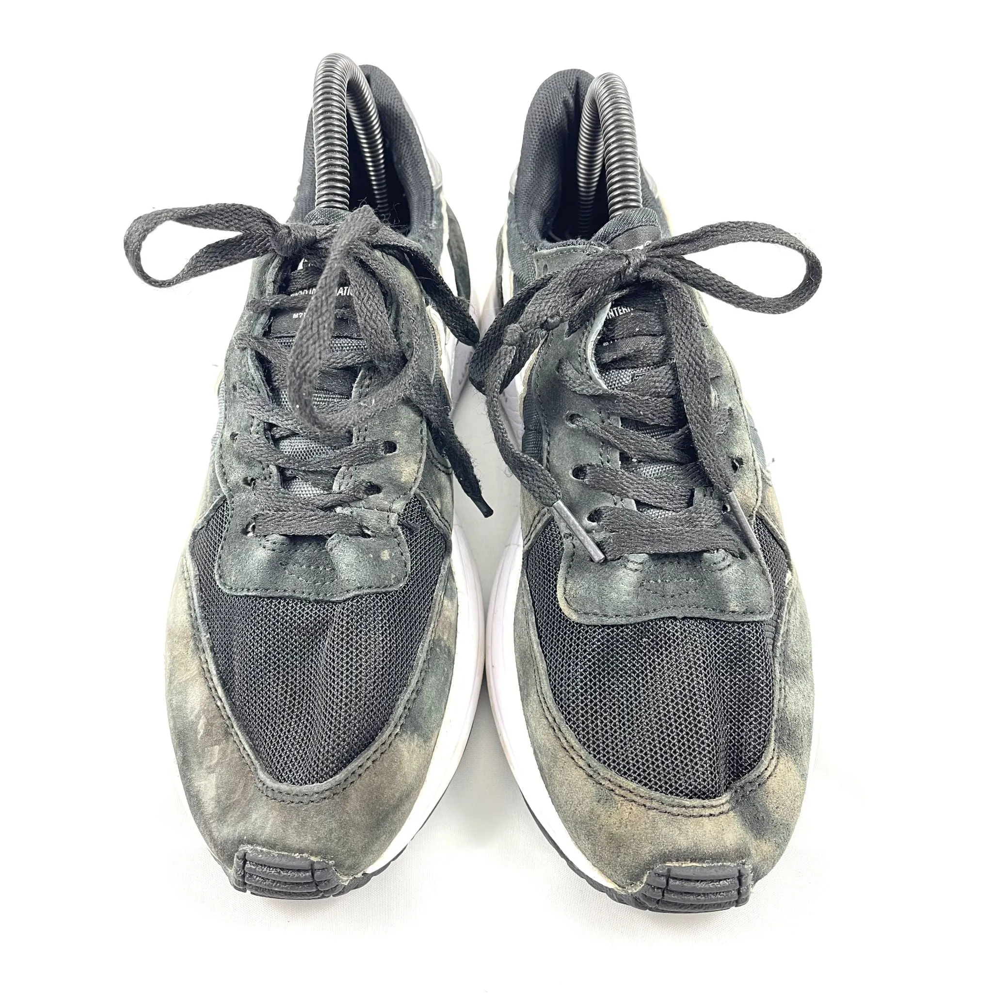 Black Green Nike Sneakers