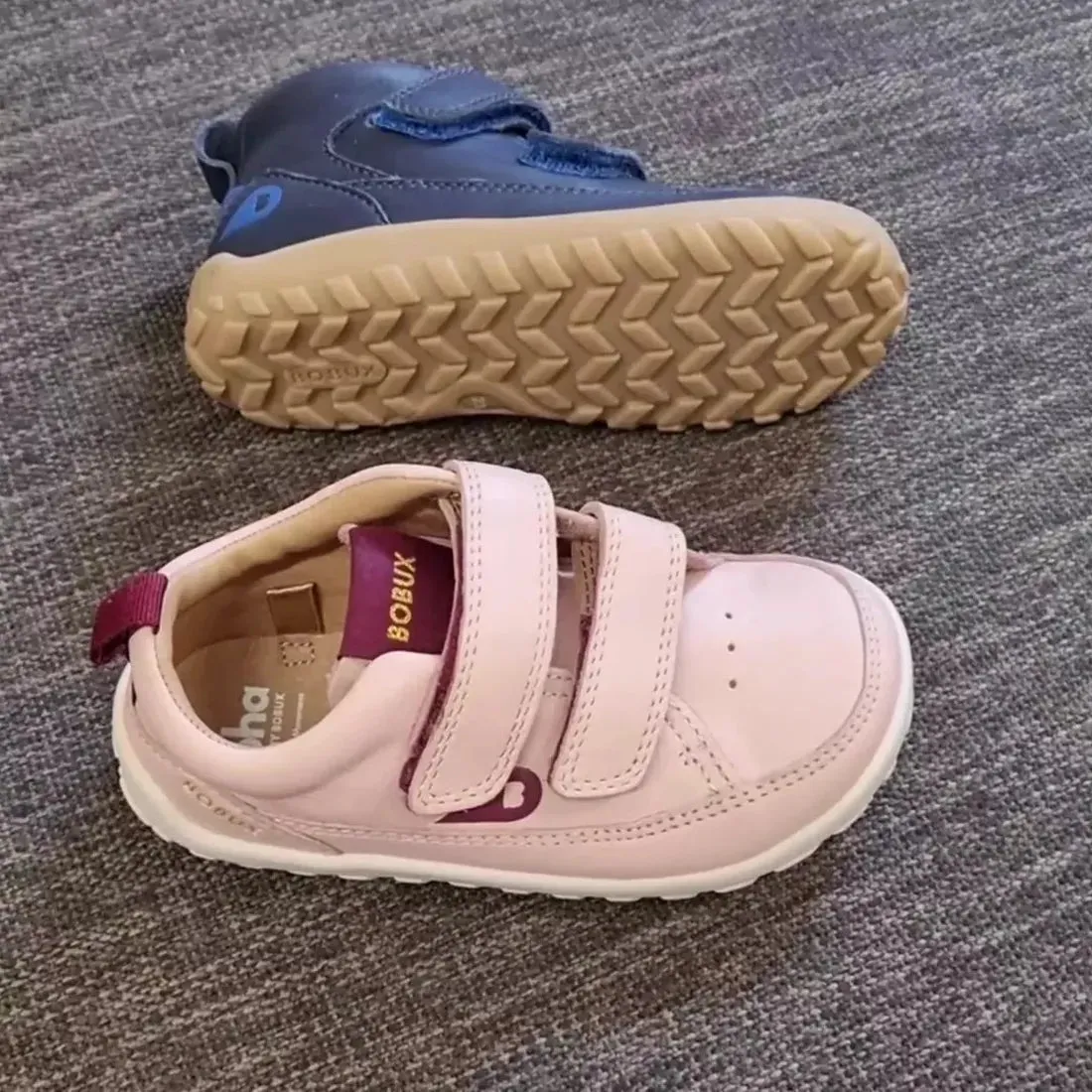 Bobux IW Iwalk Dawn Toddlers Leather Sneaker Sandstorm Tan 654303