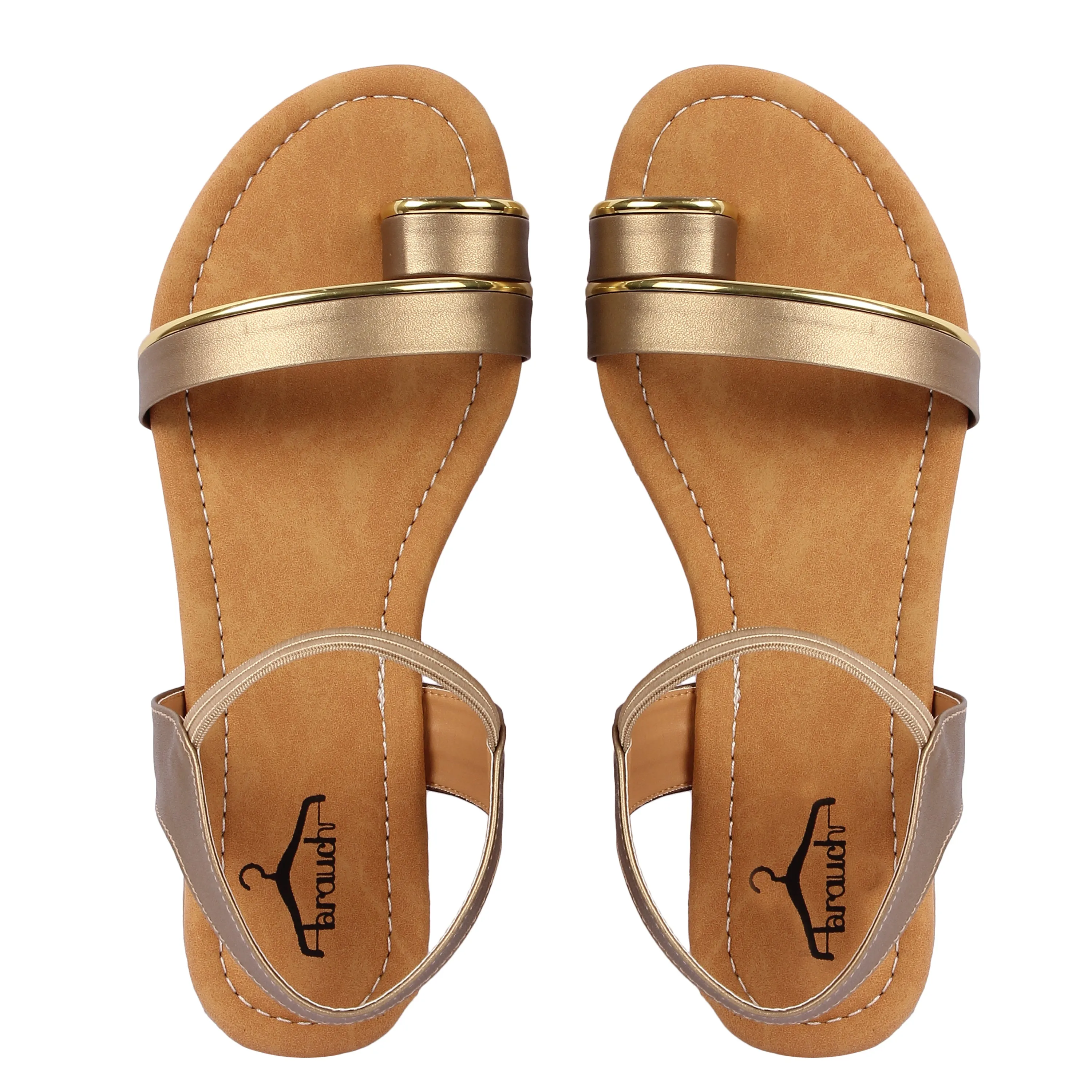 Brauch Women's Copper Thumb Strap Sandal