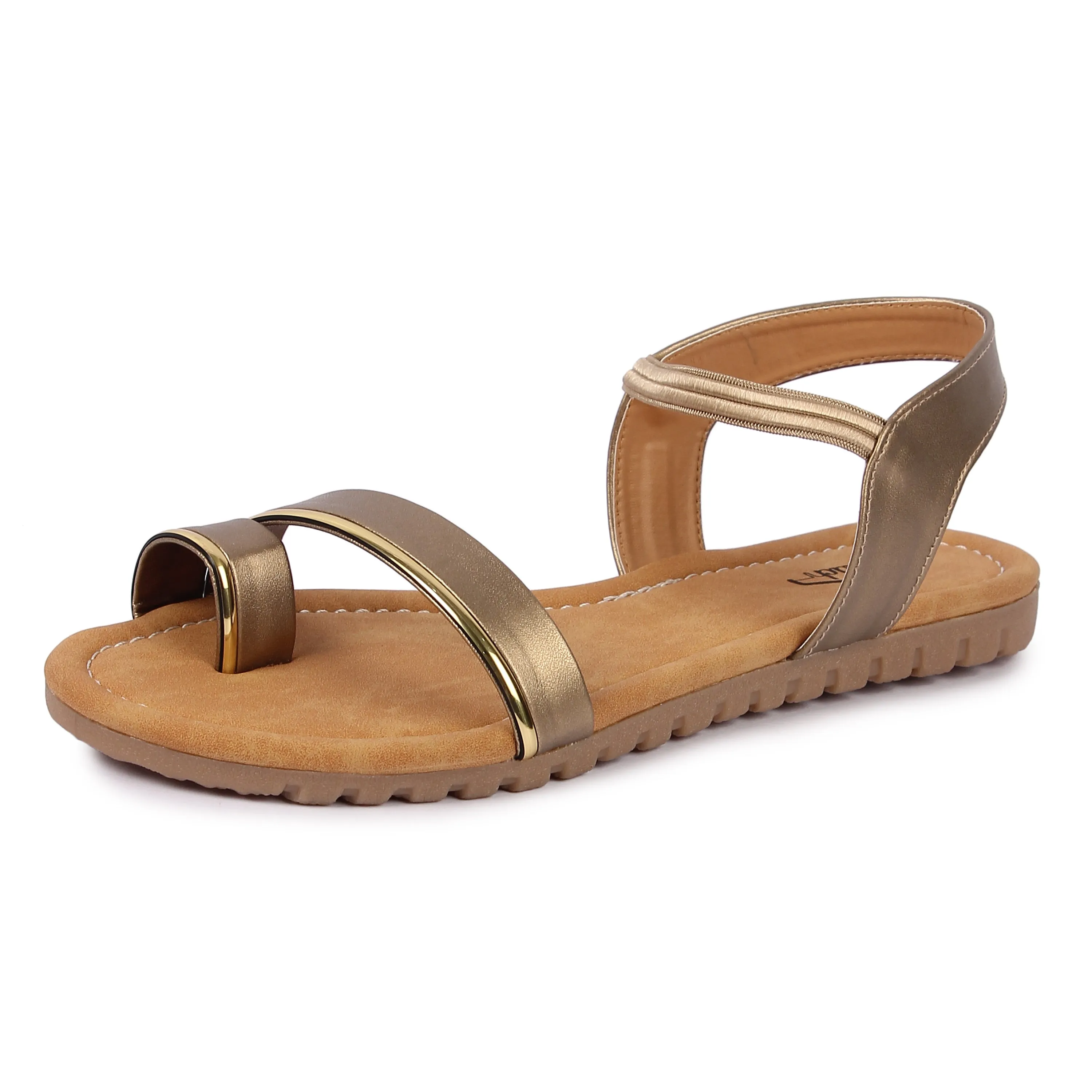 Brauch Women's Copper Thumb Strap Sandal
