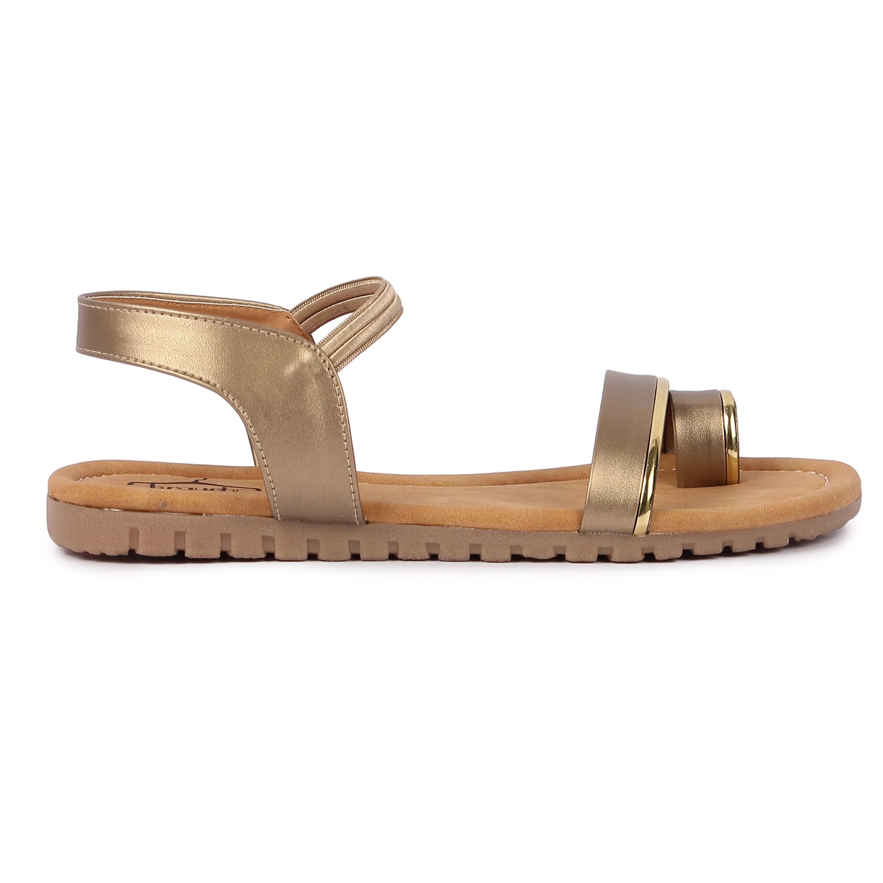 Brauch Women's Copper Thumb Strap Sandal