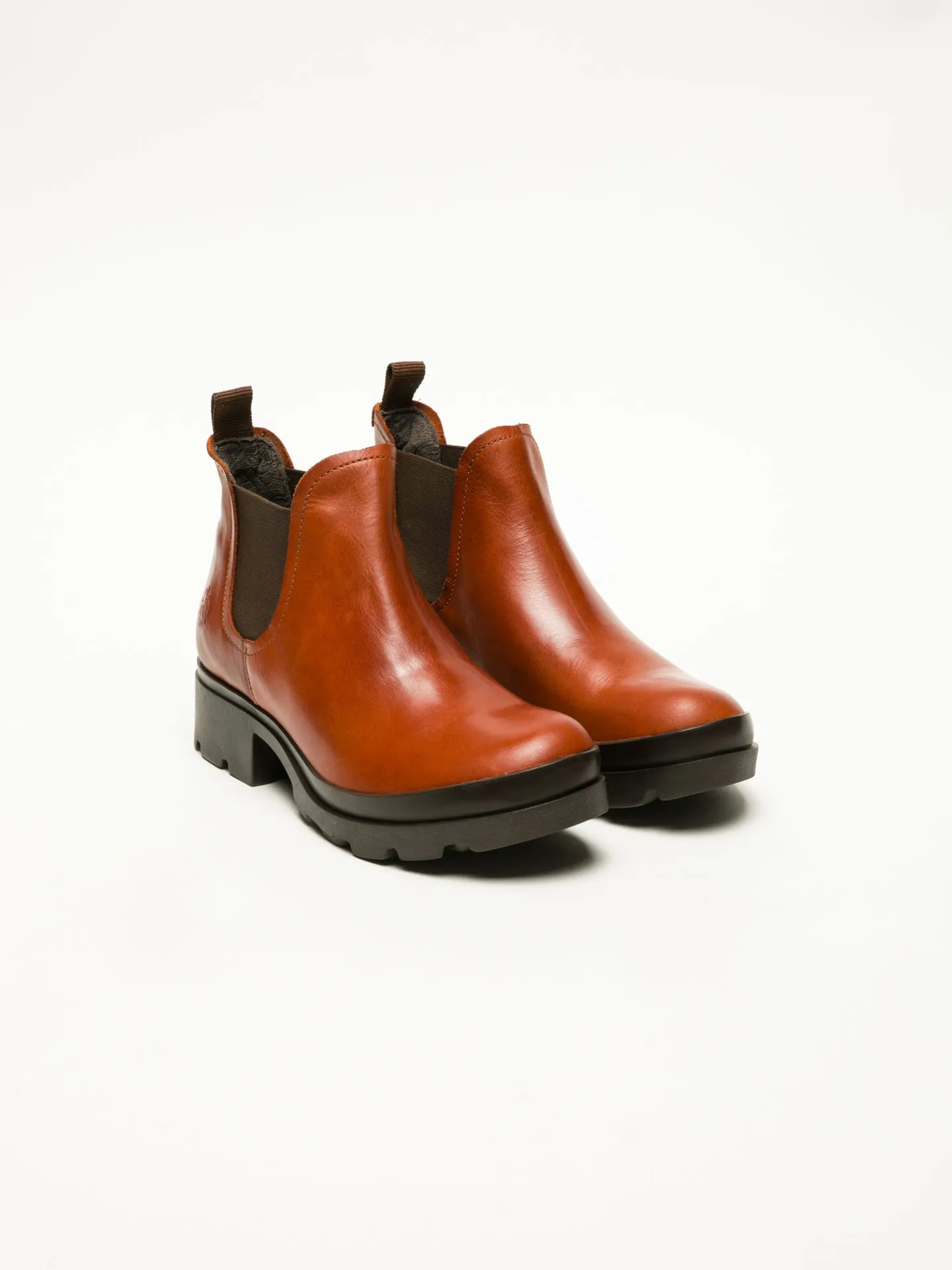 Brown Chelsea Ankle Boots