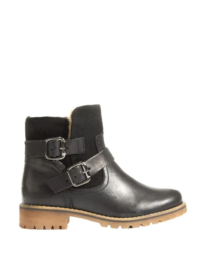 Bulle Women's Catser Zip Winter Boots- Black