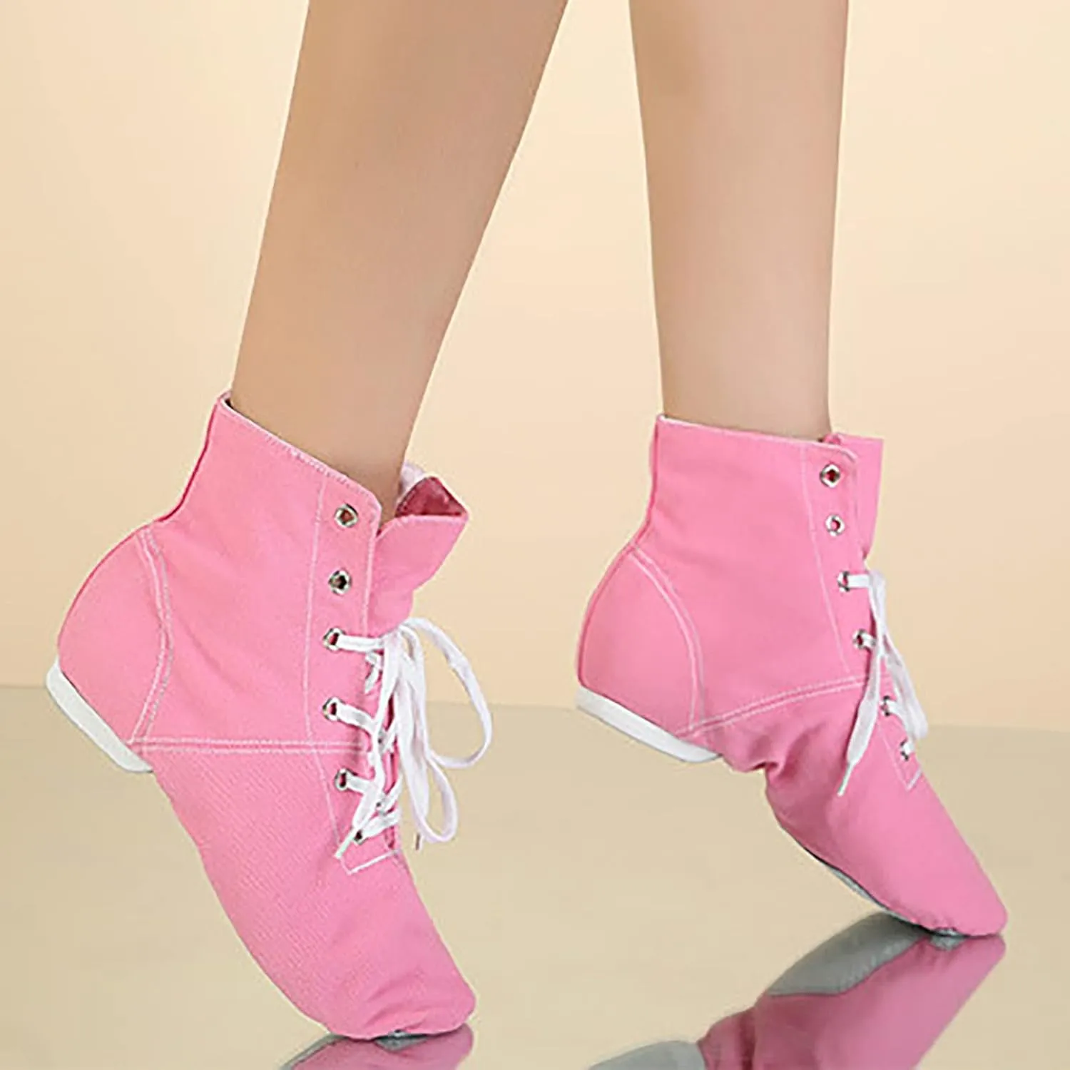 Canvas Jazz Dancing Sneakers Ballet Dance Boots for Girls Boys (Toddler/Little Kid/Big Kid) Soft Soled Training