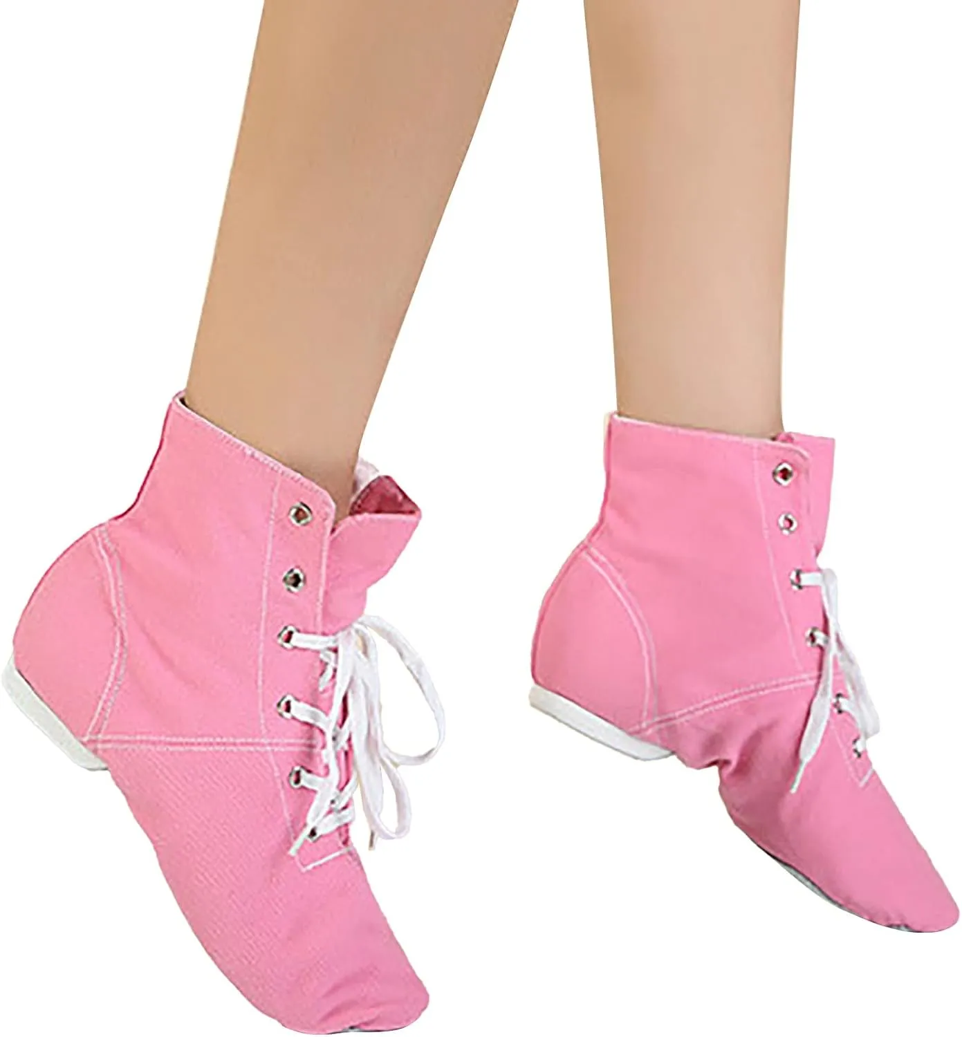 Canvas Jazz Dancing Sneakers Ballet Dance Boots for Girls Boys (Toddler/Little Kid/Big Kid) Soft Soled Training