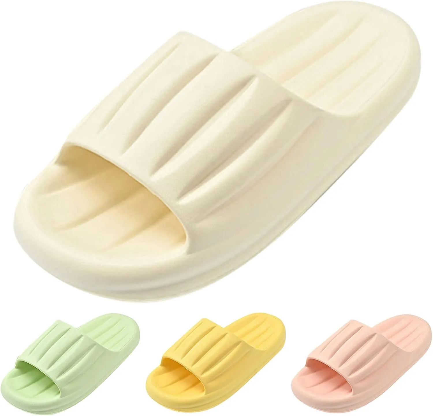 Cloud Slippers for Women House Slides Shower Sandals Bathroom Slipper Women's Breathable Casual Sandals