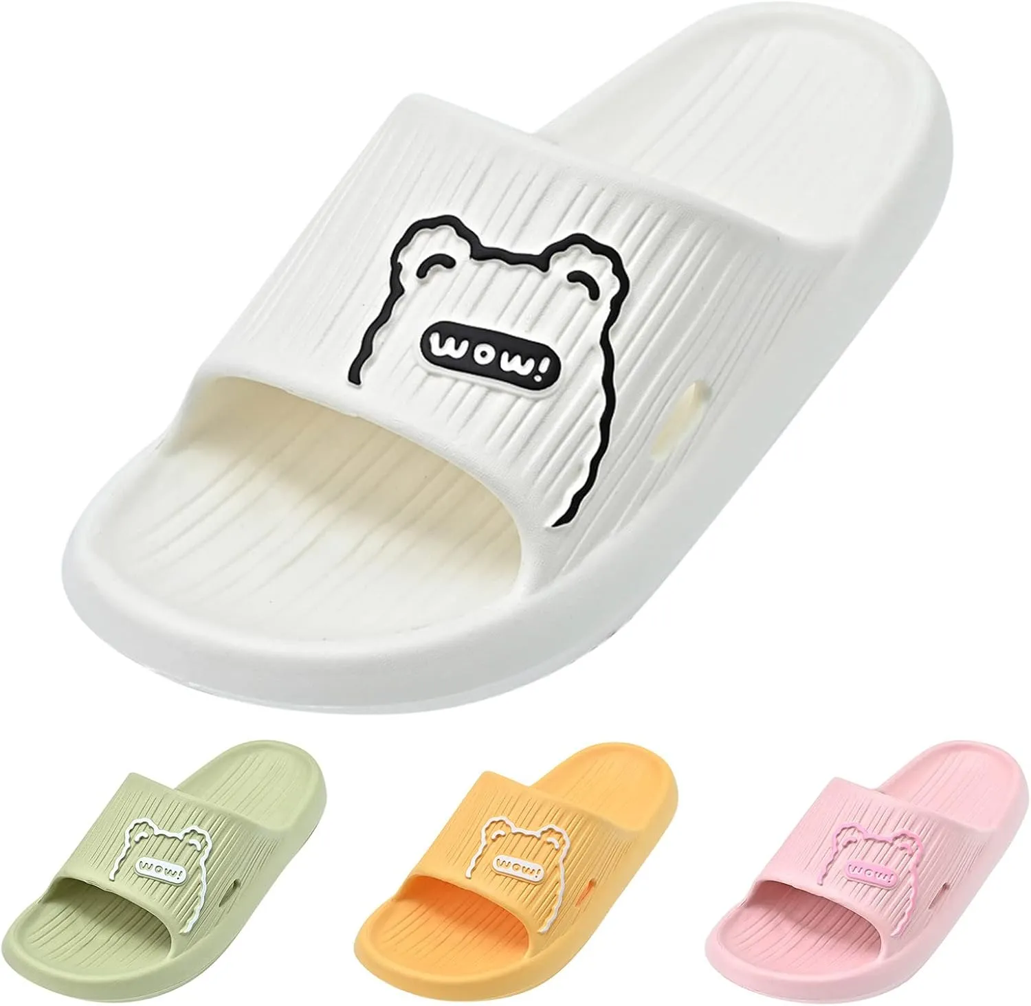 Cloud Slippers for Women Shower Slippers Bathroom Sandals Breathable Slides Sandals Shower Shoes for Women