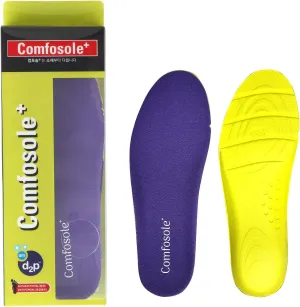Comfortable, Durable Insole for Men and Women-Ideal for Active Sports Walking Running Training-Comfort Insoles for Athletic Shoe Cushion and Support (Daily, 265mm/Women 9.5/Men 8.5)