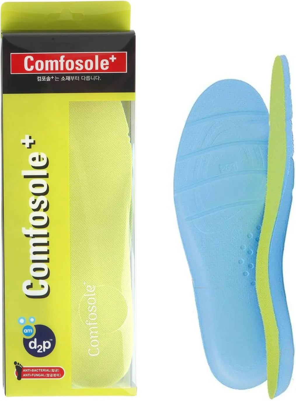 Comfortable, Durable Insole for Men and Women-Ideal for Active Sports Walking Running Training-Comfort Insoles for Athletic Shoe Cushion and Support (Sports, 240mm/Women 7)