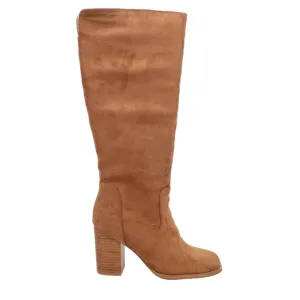 Corkys Hot Date Tobacco Faux Suede Boots