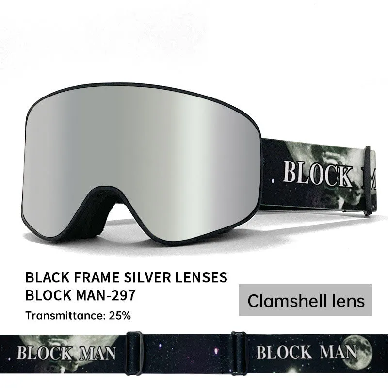 Cover Ski Glasses Winter & Outdoor Sports Goggles