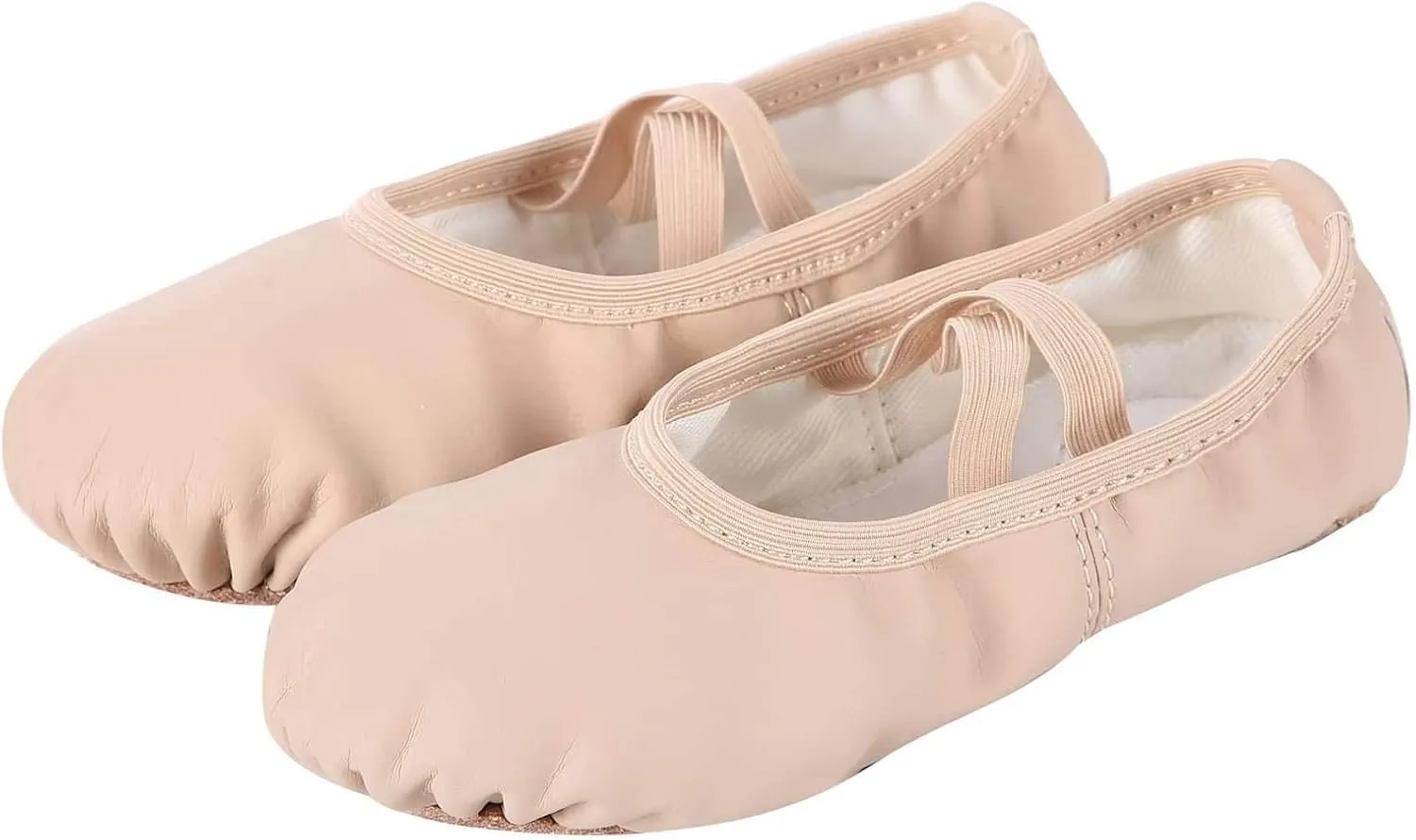 Dynadans Soft Leather Ballet Shoes/Ballet Slippers/Dance Shoes (Toddler/Little/Big Kid/Women) 