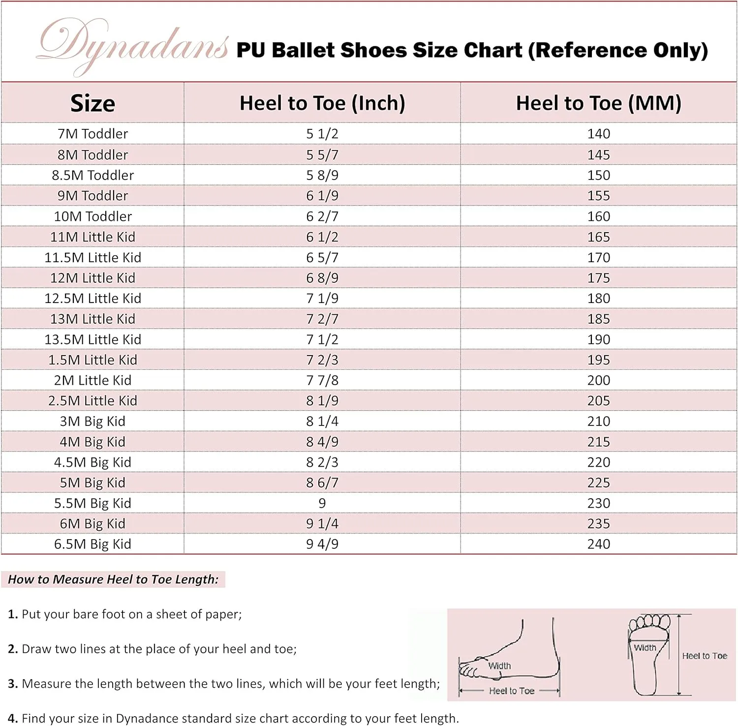 Dynadans Soft Leather Ballet Shoes/Ballet Slippers/Dance Shoes (Toddler/Little/Big Kid/Women) 