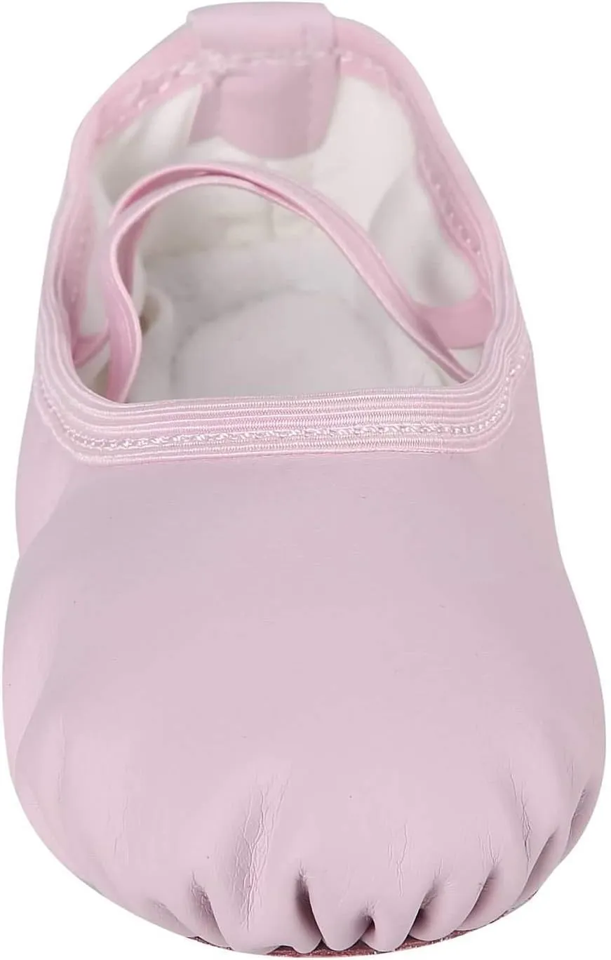 Dynadans Soft Leather Ballet Shoes/Ballet Slippers/Dance Shoes (Toddler/Little/Big Kid/Women) 