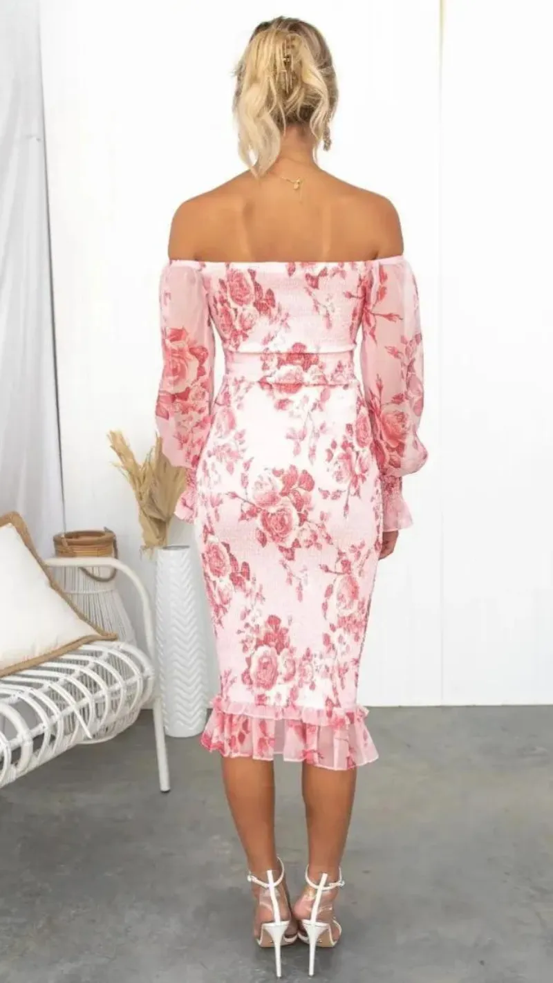 Eloise | Luxurious Midi Dress