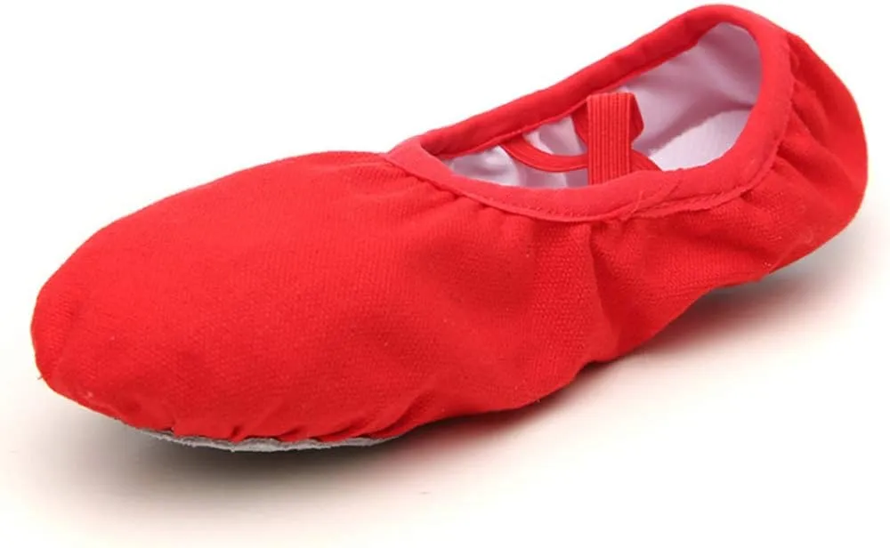 EXCEART 1 Pair Women's Ballet Shoes Soft Sole Slipper Dance Shoes for Yoga Ballroom Jazz Folk Modern Dance Practice