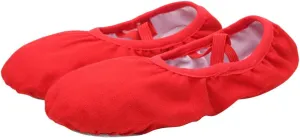 EXCEART 1 Pair Women's Ballet Shoes Soft Sole Slipper Dance Shoes for Yoga Ballroom Jazz Folk Modern Dance Practice