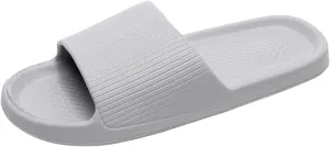 Fashion Couples Men Shower Room Home Non Slip Breathable Soft Sole Shoes Slipper Comfortable Flat Spa Slippers for Men