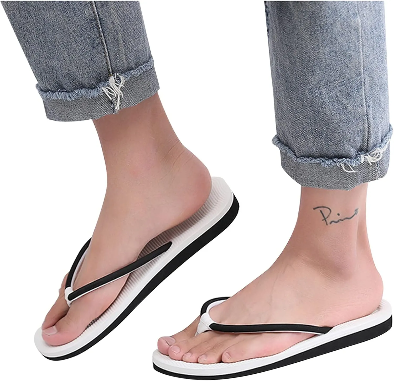 Flip-Flops Shoes Sandals Breathable Summer Shoes Home Beach Men's Slipper Flat Men's Slipper Slippers