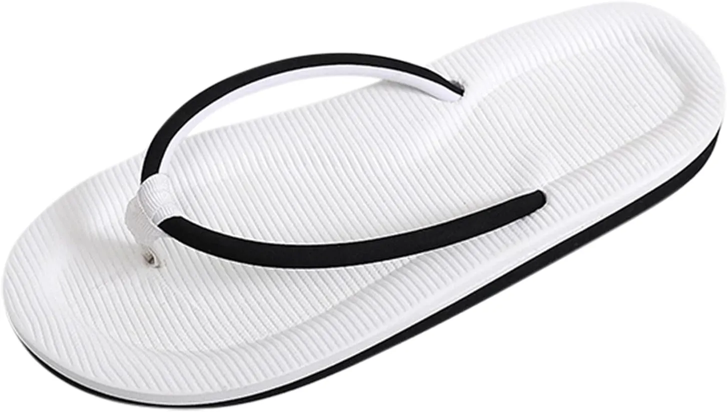 Flip-Flops Shoes Sandals Breathable Summer Shoes Home Beach Men's Slipper Flat Men's Slipper Slippers