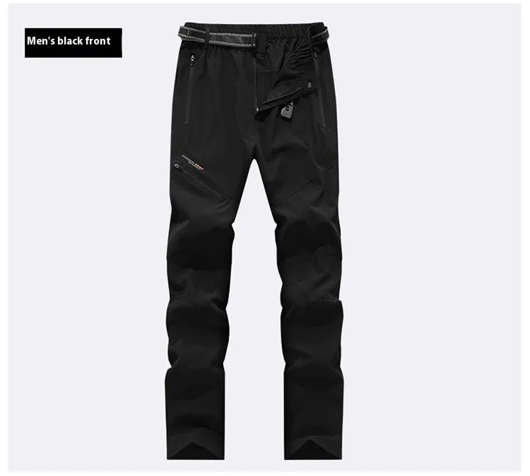Four-sided Elastic Quick-drying Men's And Women's Outdoor Sports Pants