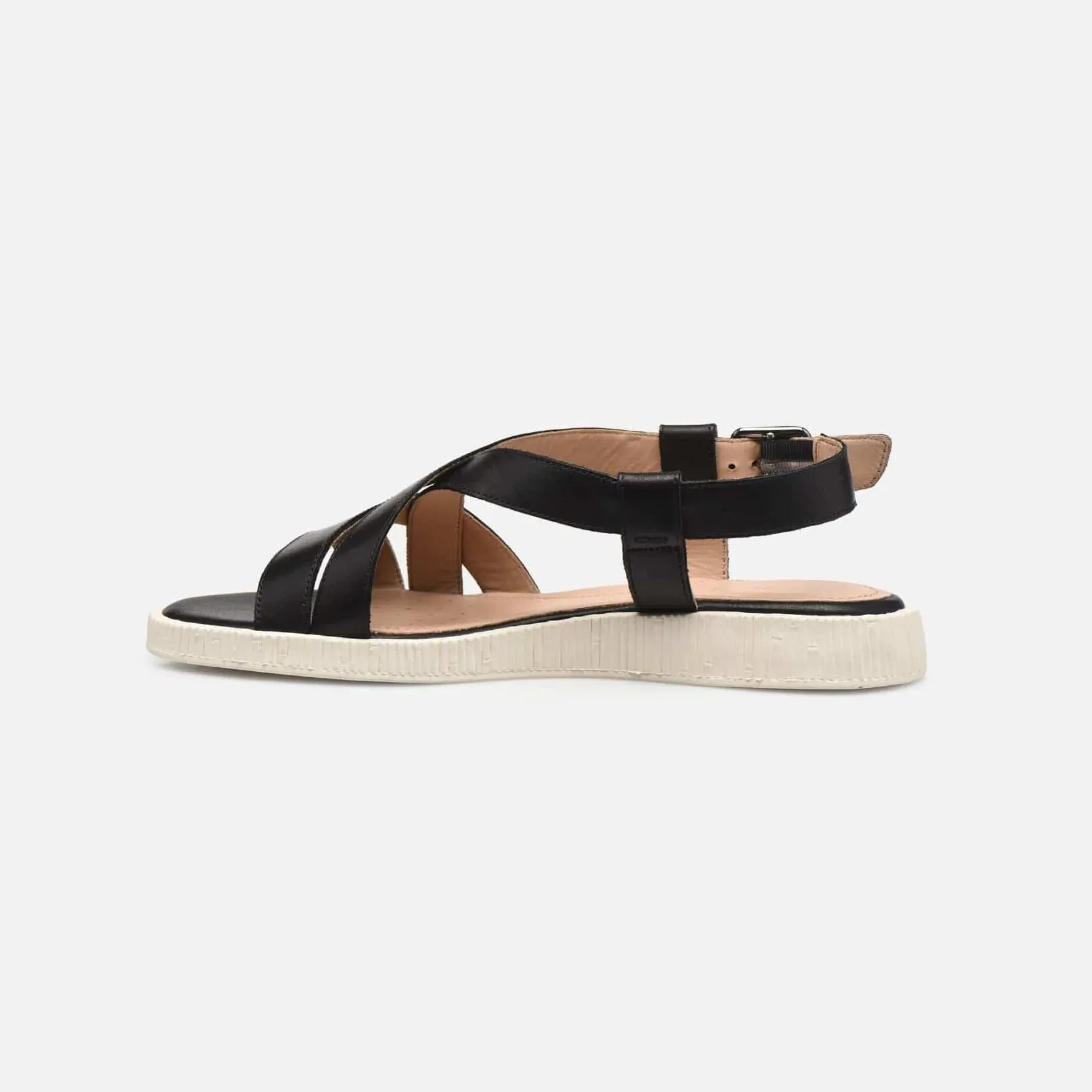 GEOX Women D Taormina Sandal Black