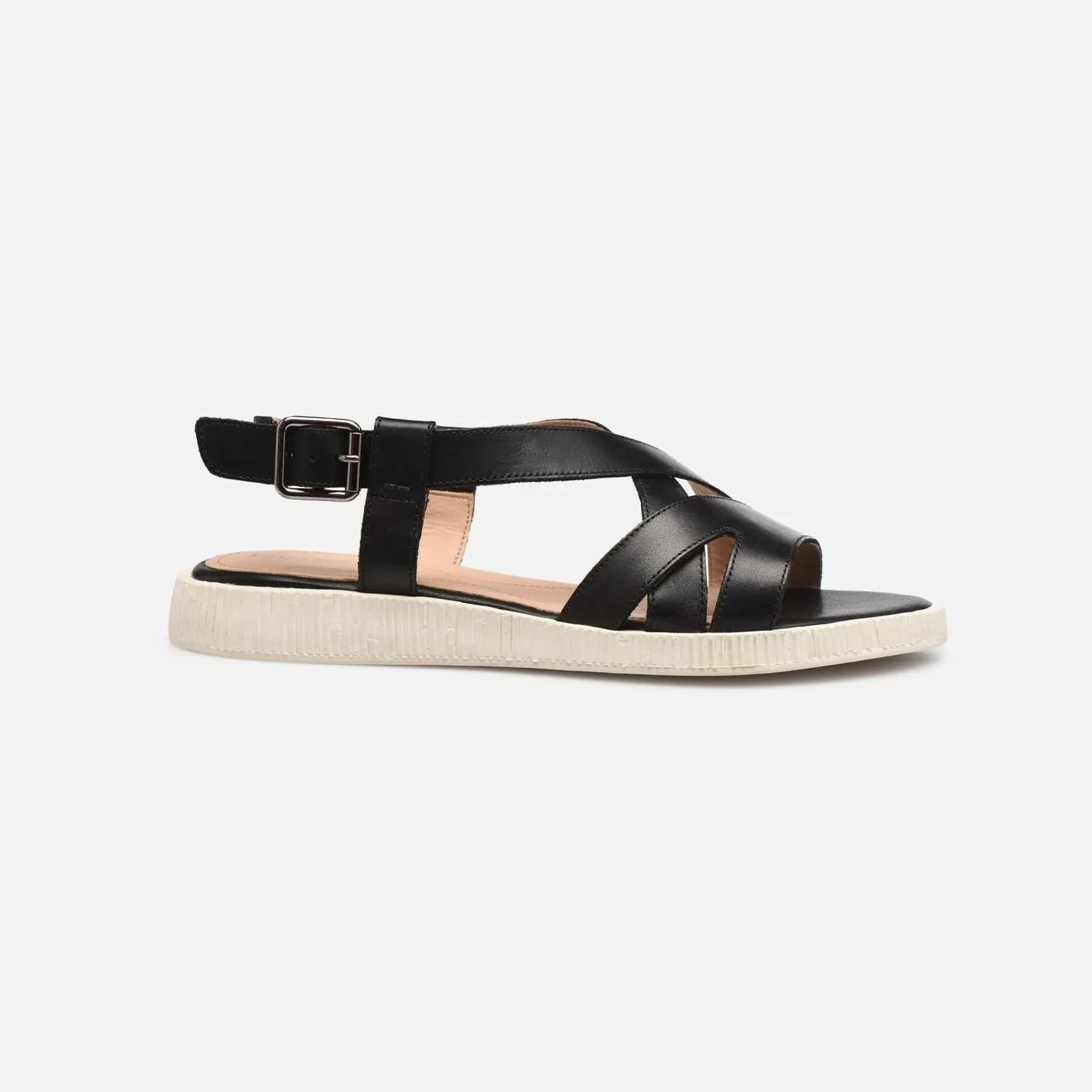GEOX Women D Taormina Sandal Black
