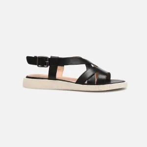 GEOX Women D Taormina Sandal Black