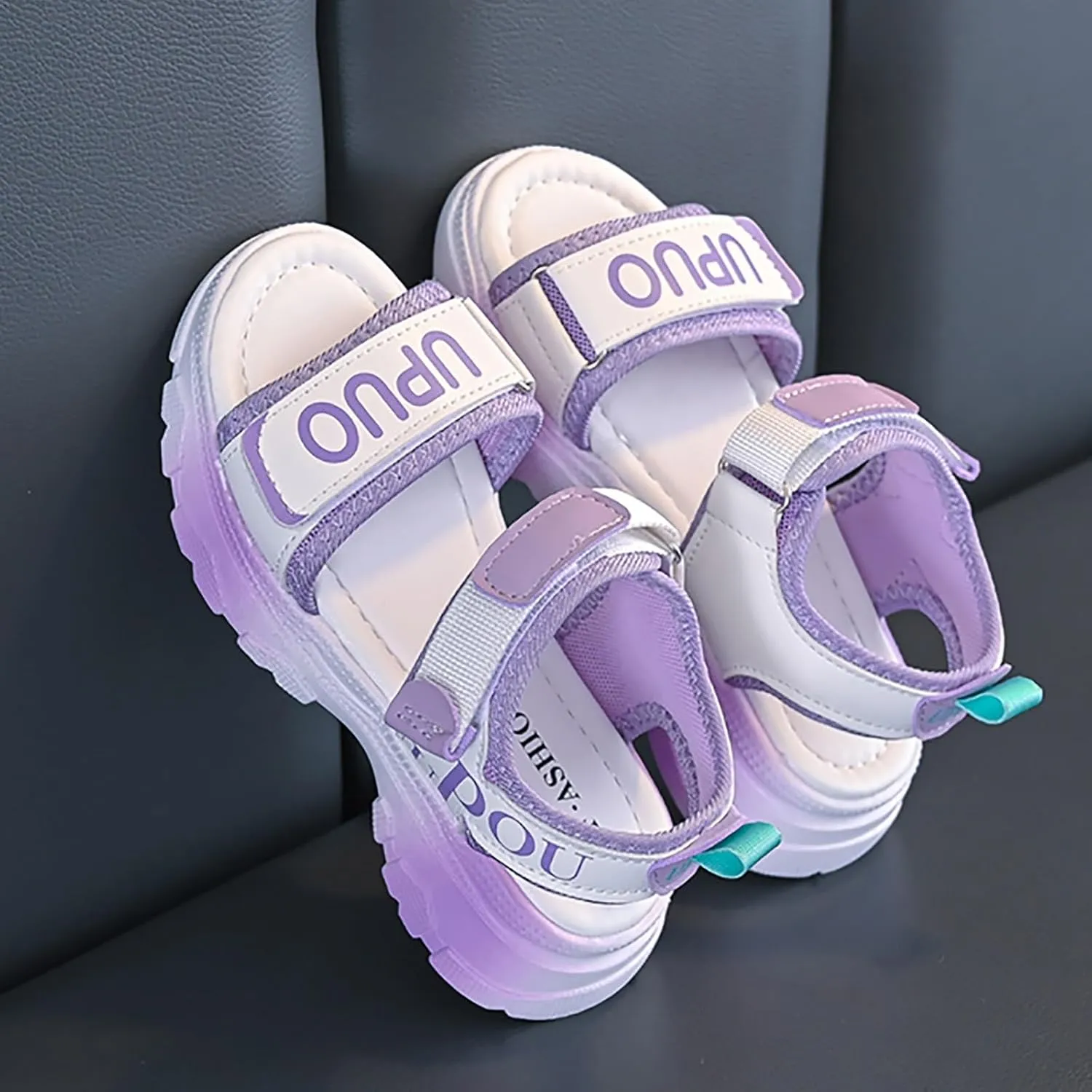 Girls Water Shoes Size 2 Children Shoes Comfortable Thick Soled Sandals Fashionable Outdoor Size 8 Toddler Girl