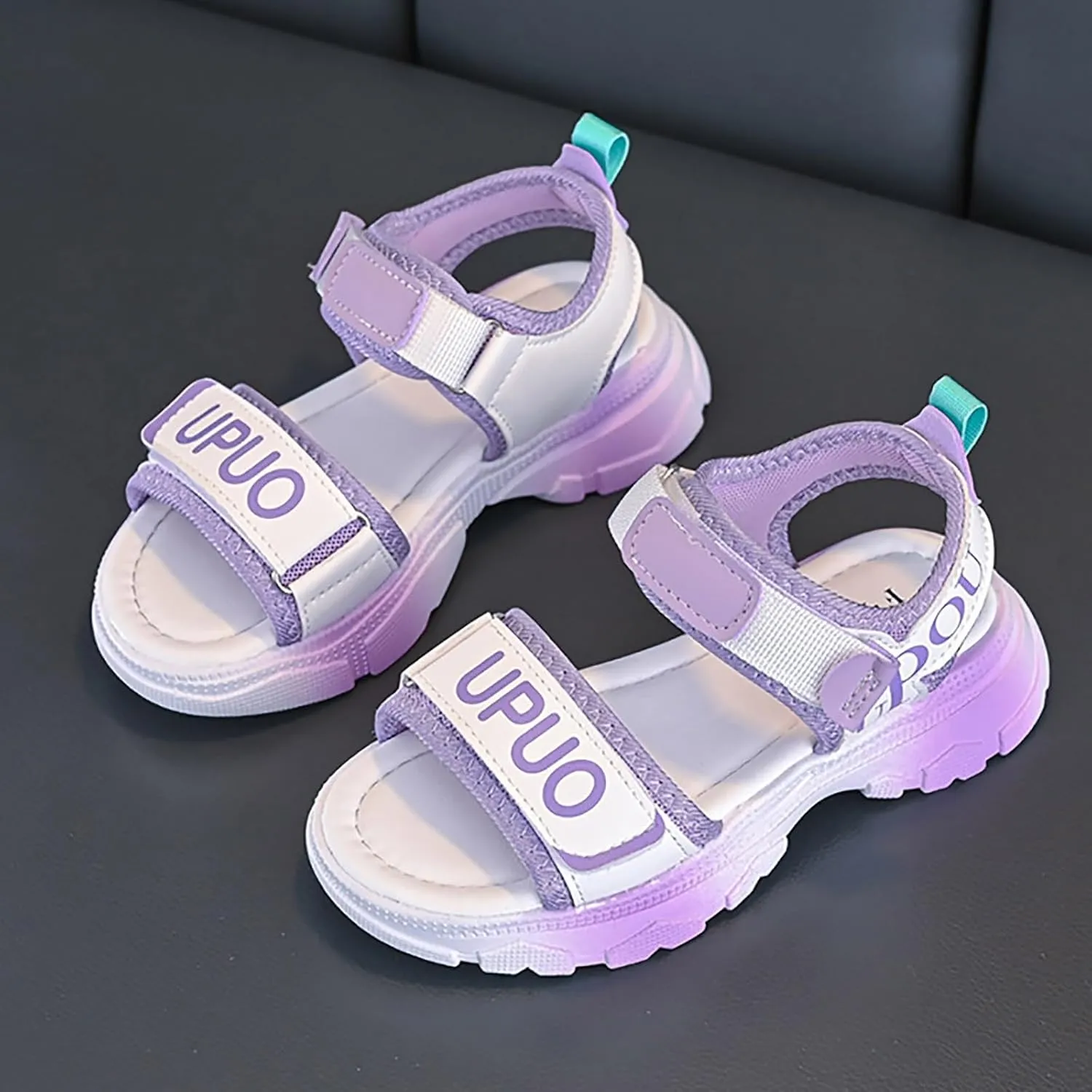 Girls Water Shoes Size 2 Children Shoes Comfortable Thick Soled Sandals Fashionable Outdoor Size 8 Toddler Girl