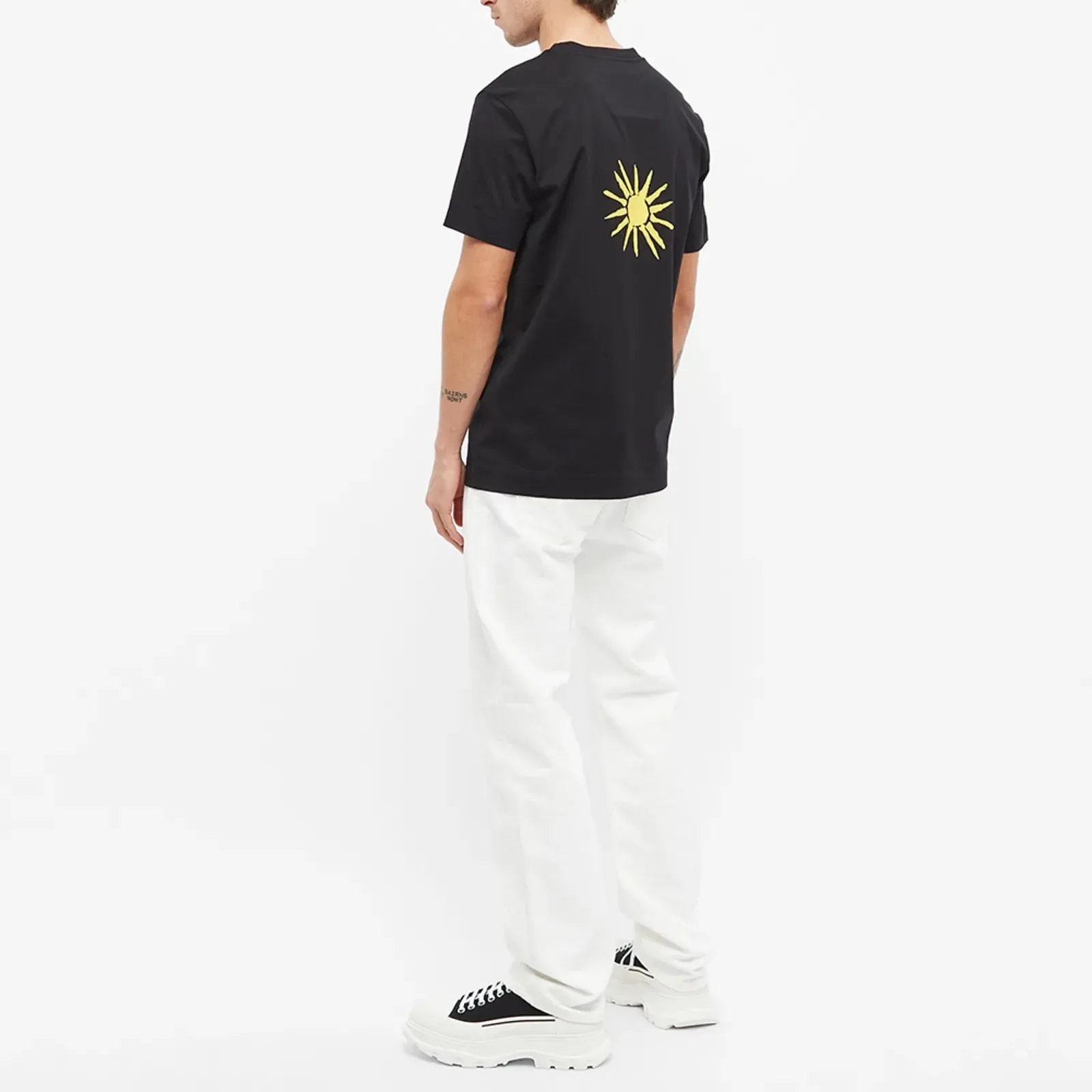 Givenchy 4G Sketch Print T-Shirt Black Slim Fit