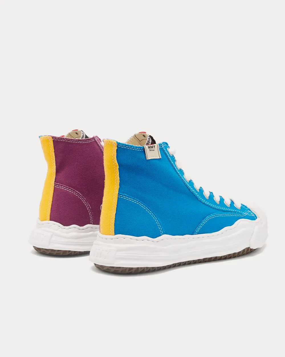 Hank Original Sole Canvas Blue & Purple High Top Sneakers